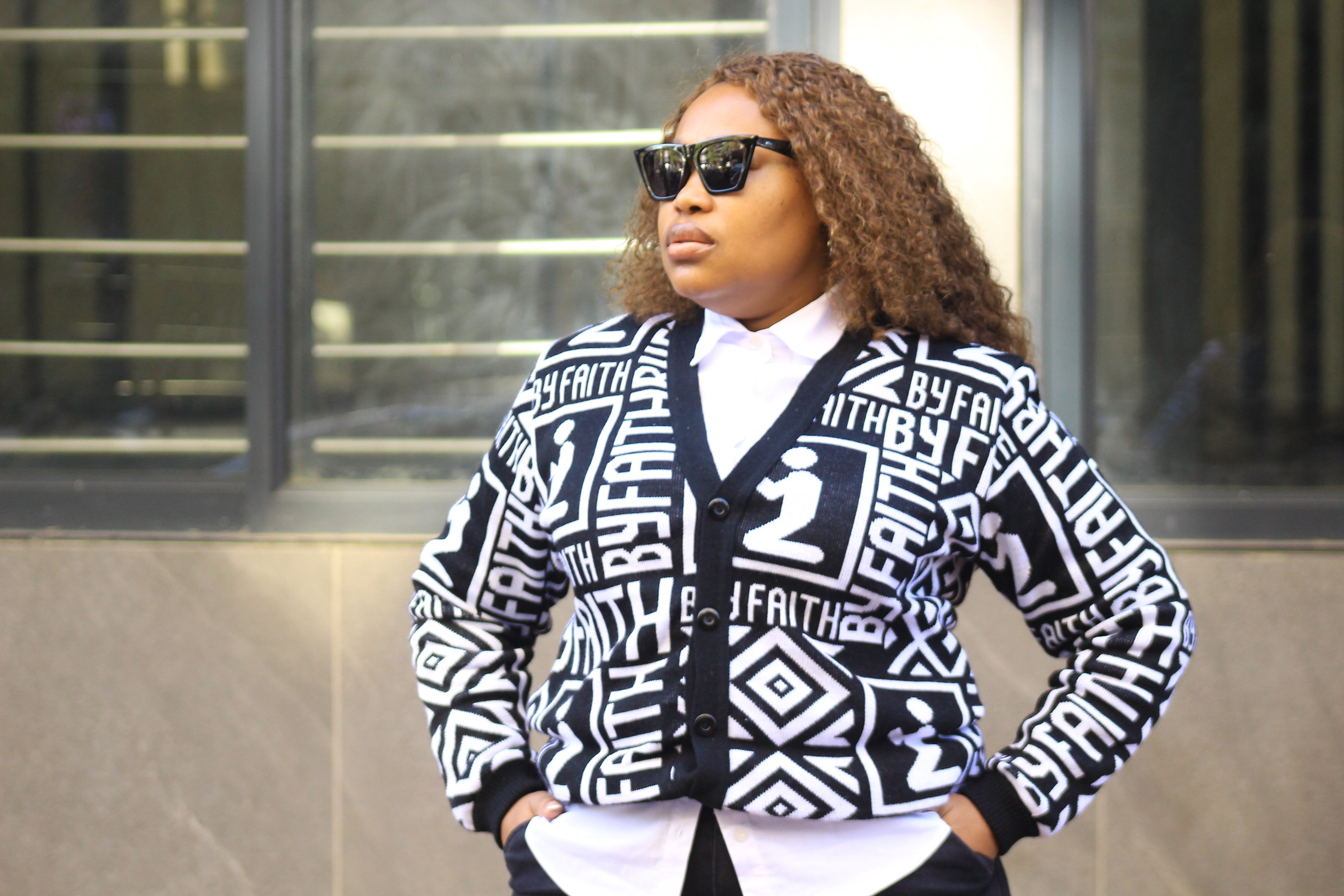 Unisex Knitted Cardigan | Long Sleeve