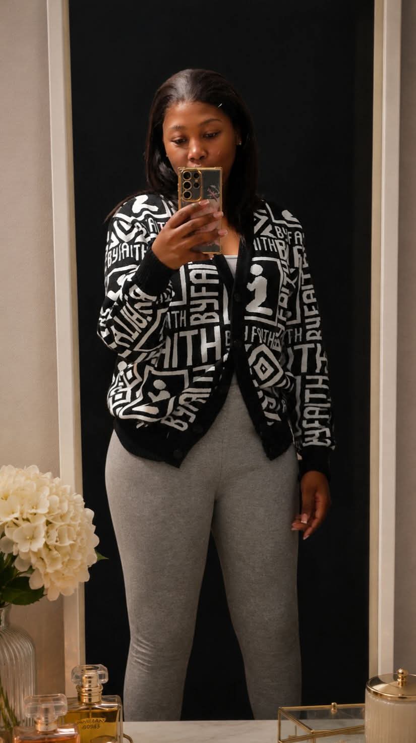 Unisex Knitted Cardigan | Long Sleeve