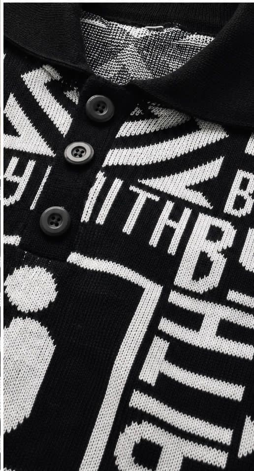 Byfaith Knitted Golf Jersey