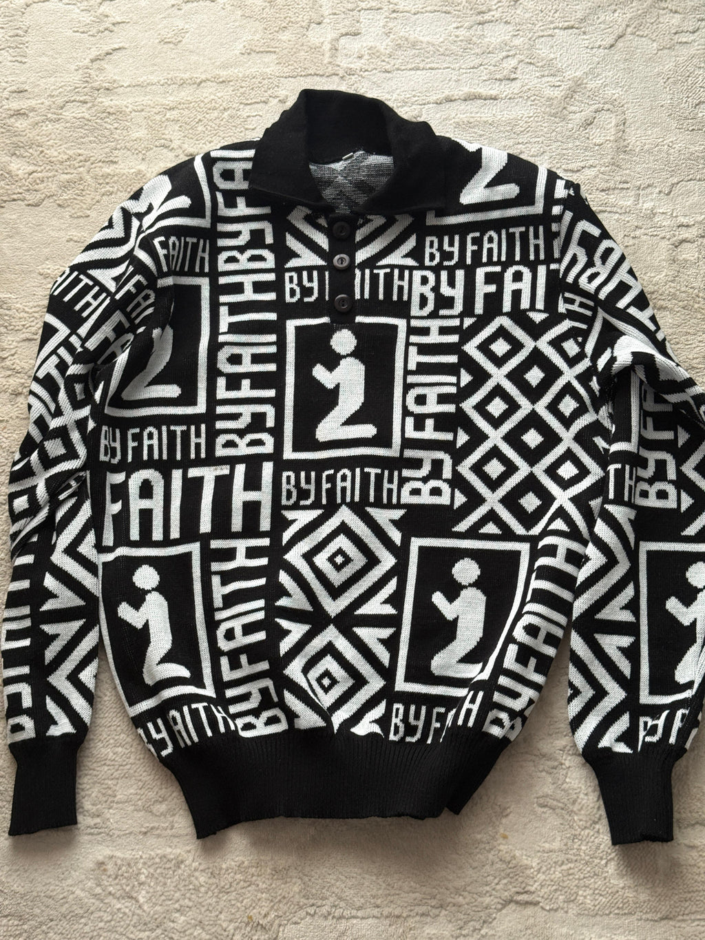 Byfaith Knitted Golf Jersey